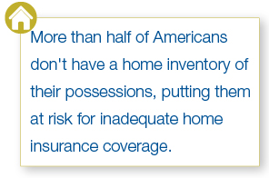 Home inventory quote Home inventory quote