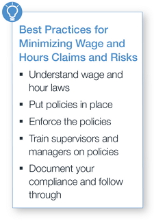 Best Practices for Minimizing Wage and Hours Claims and Risks